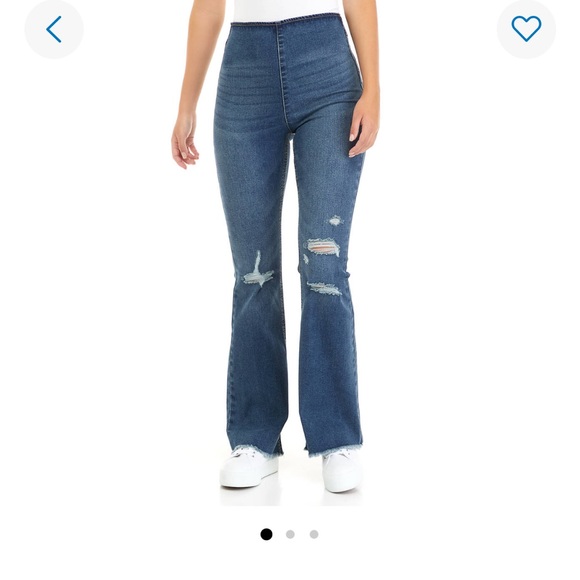 High rise flare jeans - Picture 2 of 7